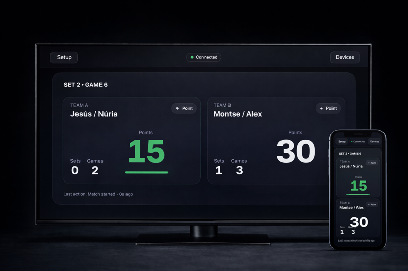 PADEL ON app preview